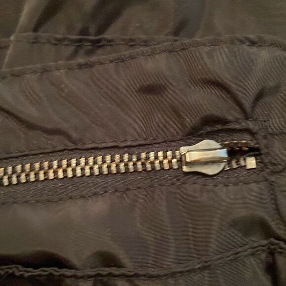 WOMENS NYLON PANTS BLACK SMALL COOL GIRL SPORT JUST DO WHAT YOU WANT TO DO - Picture 4 of 4